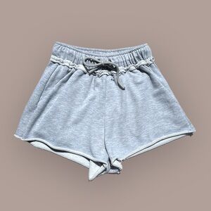 Revival gray sweat shorts